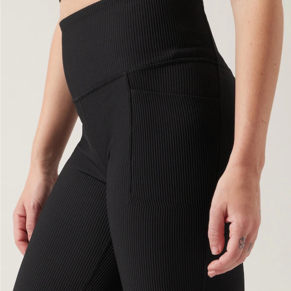 Salutation Stash Ribbed Flare Pants